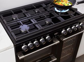 Belling 900mm cookcentre deluxe top induction range cooker