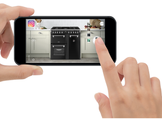 insta mockup black
