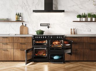 110cm induction black block
