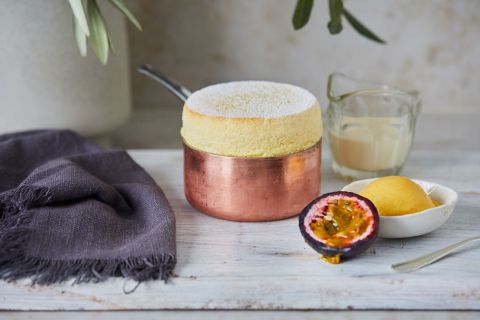 Passionfruit Soufflés 