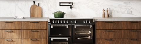 110cm induction black banner